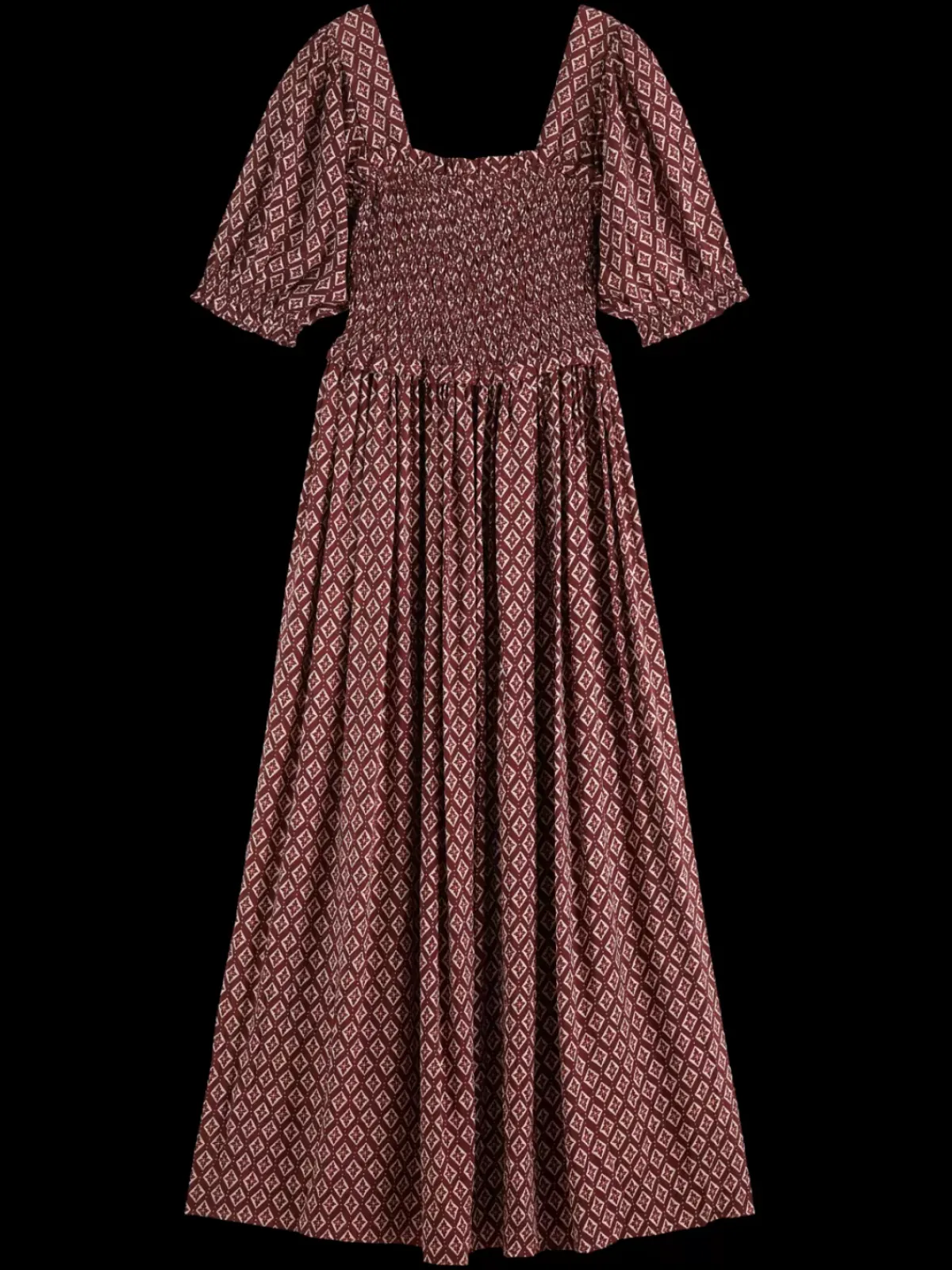 Hot MAXI DRESS WITH SMOCK Women Dresses & Jumpsuits