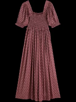 Hot MAXI DRESS WITH SMOCK Women Dresses & Jumpsuits