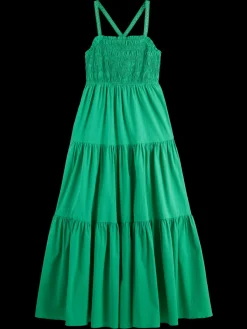 Discount MAXI DRESS WITH SMOCK DETAIL Women Dresses & Jumpsuits