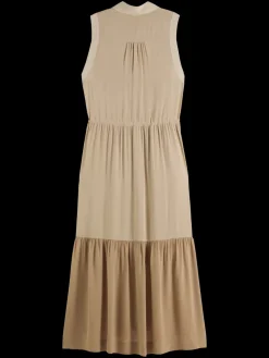 New MAXI FLUID UTILITY DRESS Women Dresses & Jumpsuits