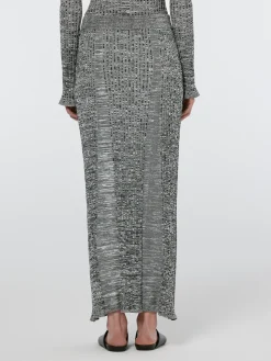 Best Maxi ribbed knitted skirt Women Skirts & Shorts