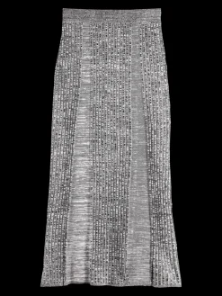 Best Maxi ribbed knitted skirt Women Skirts & Shorts