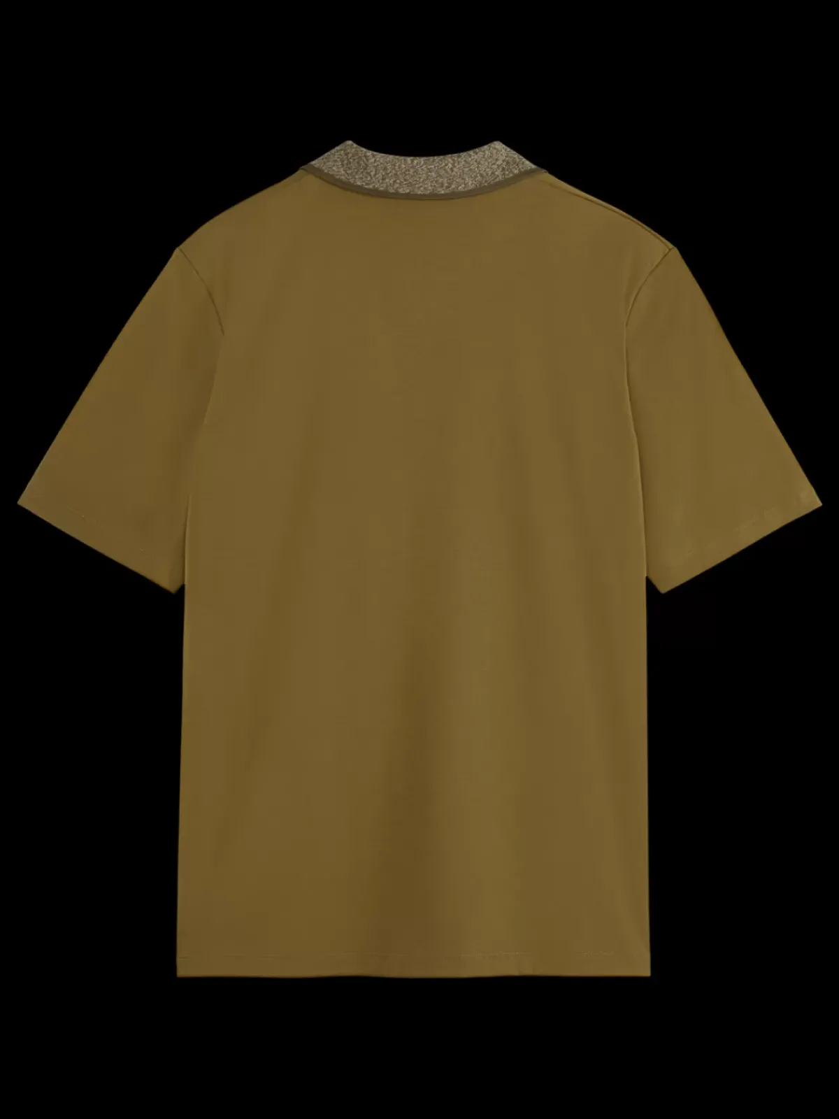 Discount Melange collar polo T-shirts & Polo Shirts
