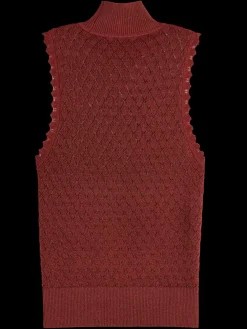 Best METALLIC POINTELLE KNITTED TANK Women Tops & T-shirts