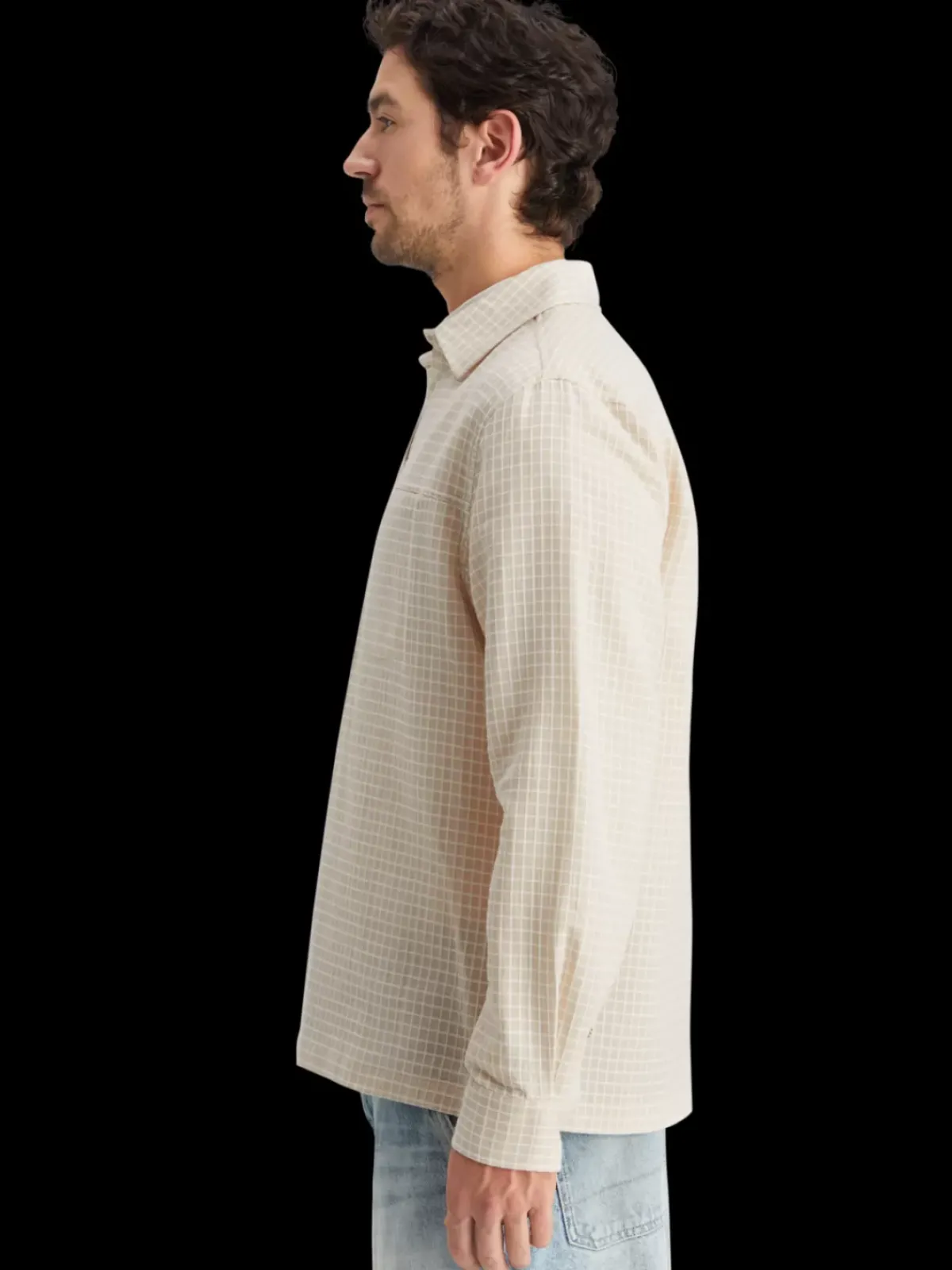 Fashion Micro dobby check shirt Shirts