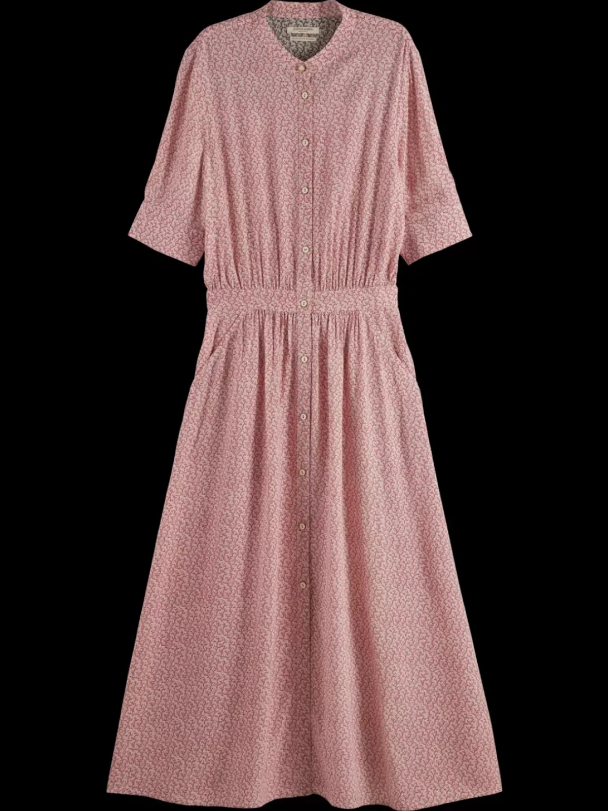 Online MIDI DRESS WITH BUTTON CLOSURE Women Dresses & Jumpsuits