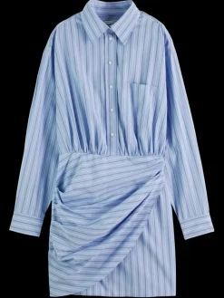 Best MINI POPLIN WRAP DRESS Women Dresses & Jumpsuits