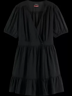 Hot Mini wrap dress Women Dresses & Jumpsuits