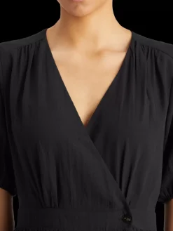 Hot Mini wrap dress Women Dresses & Jumpsuits