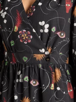 Online MINI WRAP DRESS Women Dresses & Jumpsuits