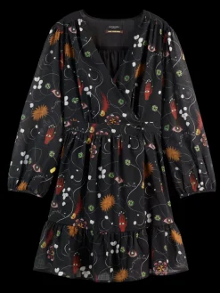 Online MINI WRAP DRESS Women Dresses & Jumpsuits