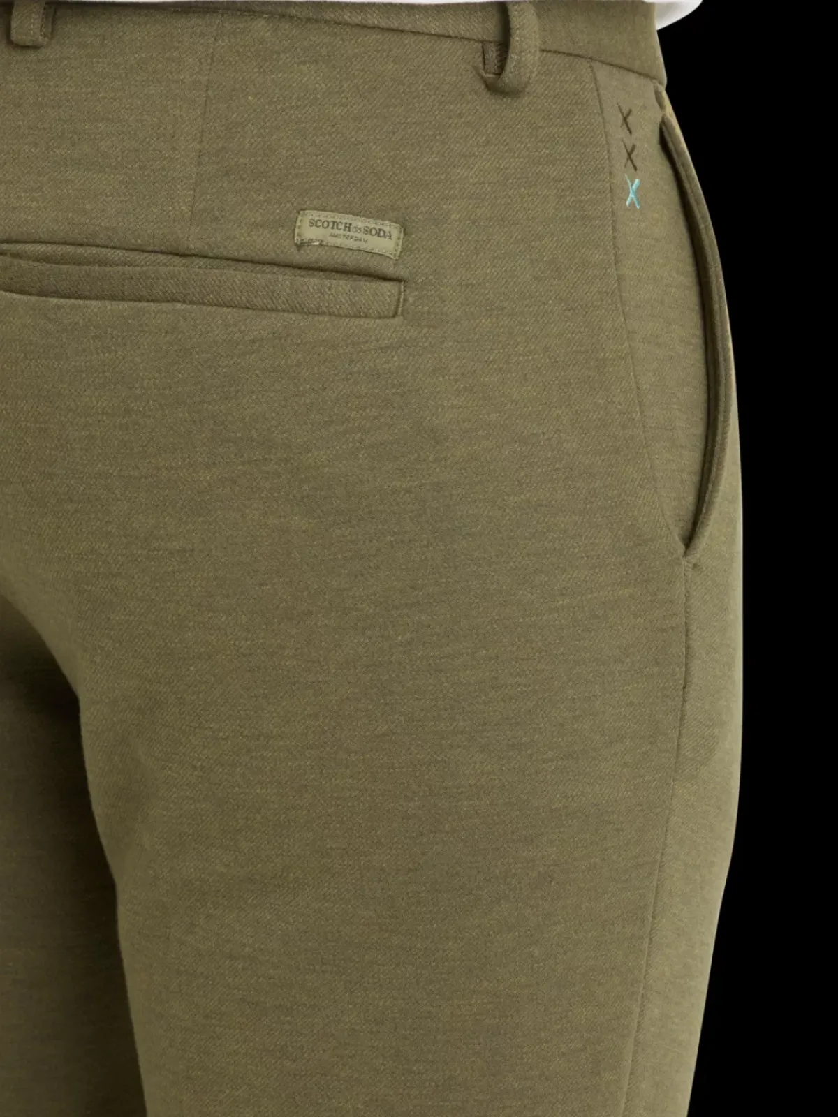 New Mott - knitted slim fit chino Pants