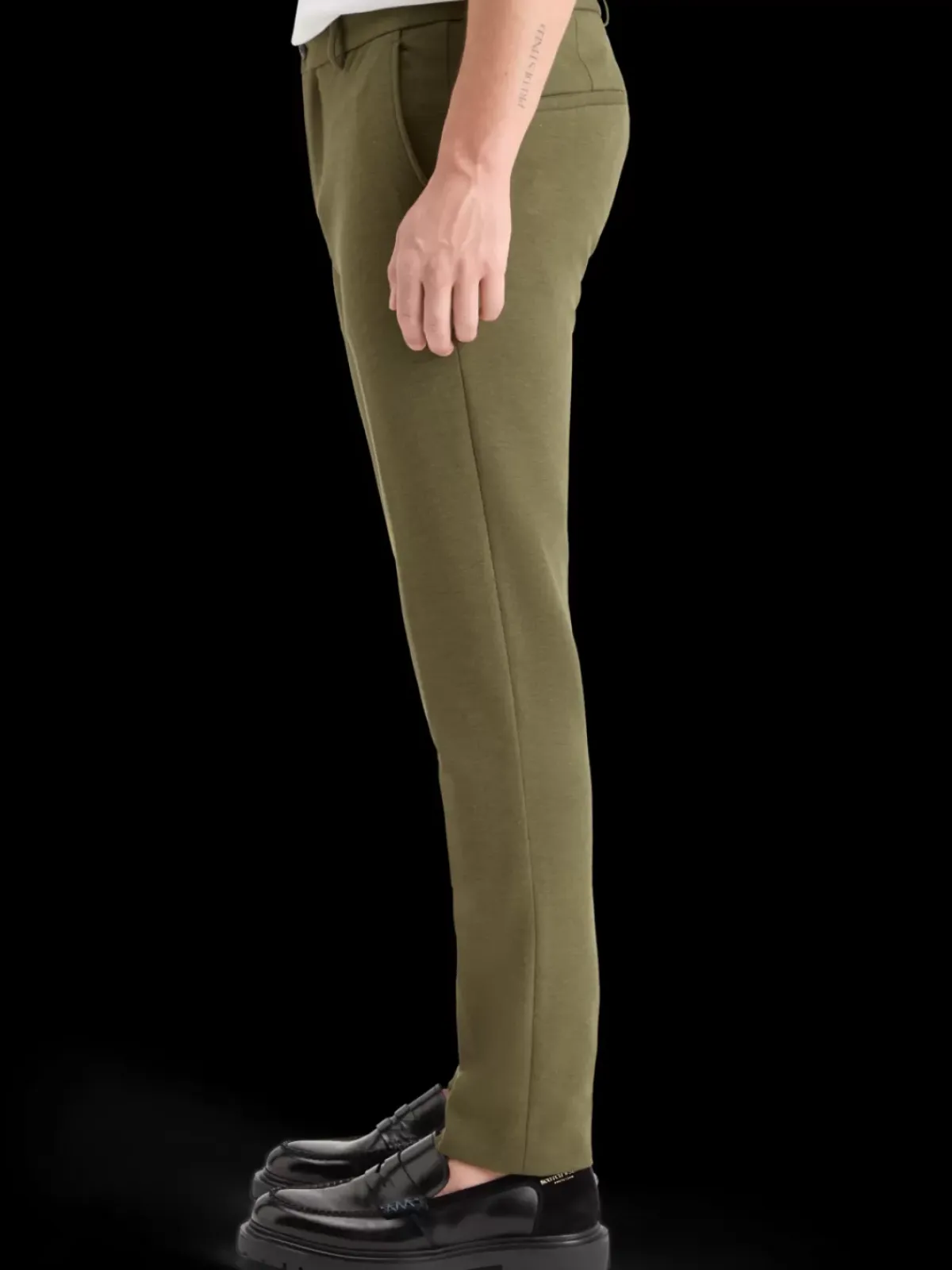 New Mott - knitted slim fit chino Pants