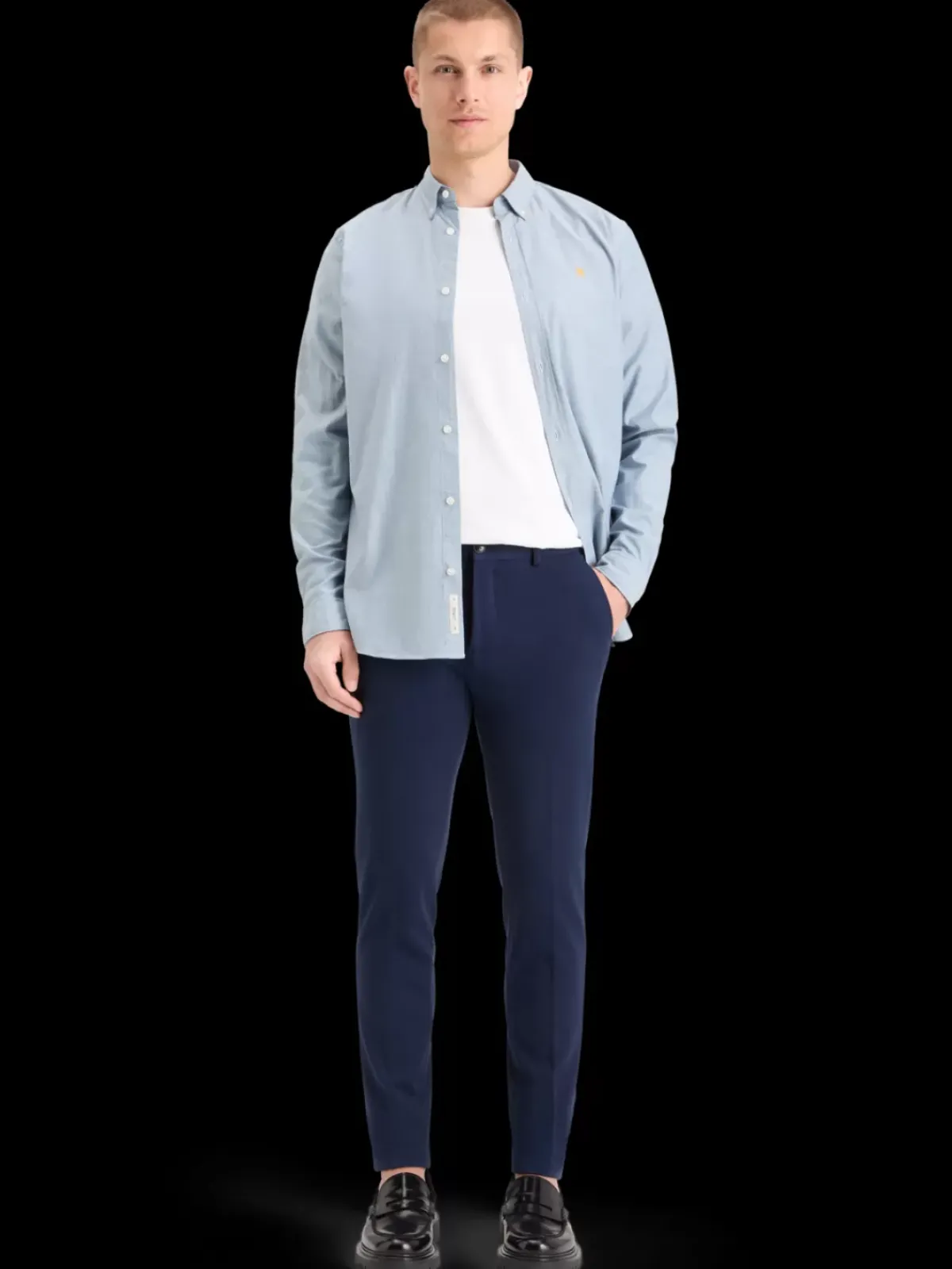 New Mott - knitted slim fit chino Pants