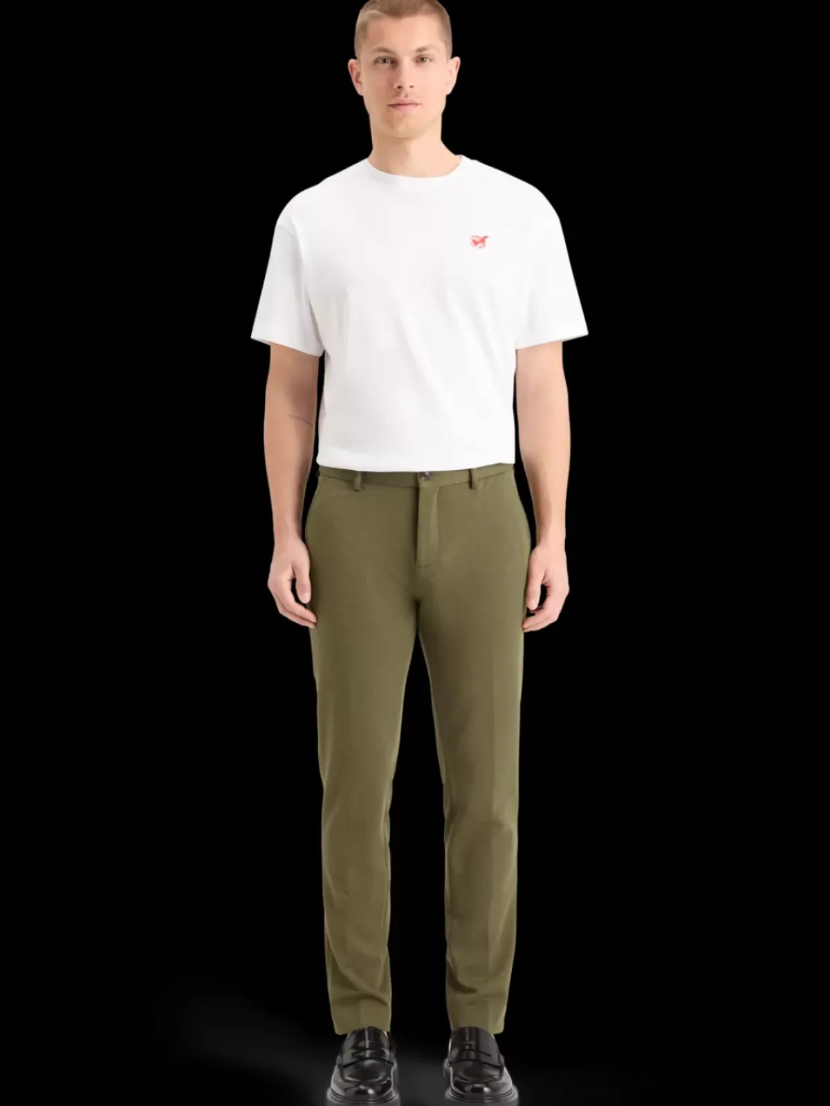 New Mott - knitted slim fit chino Pants