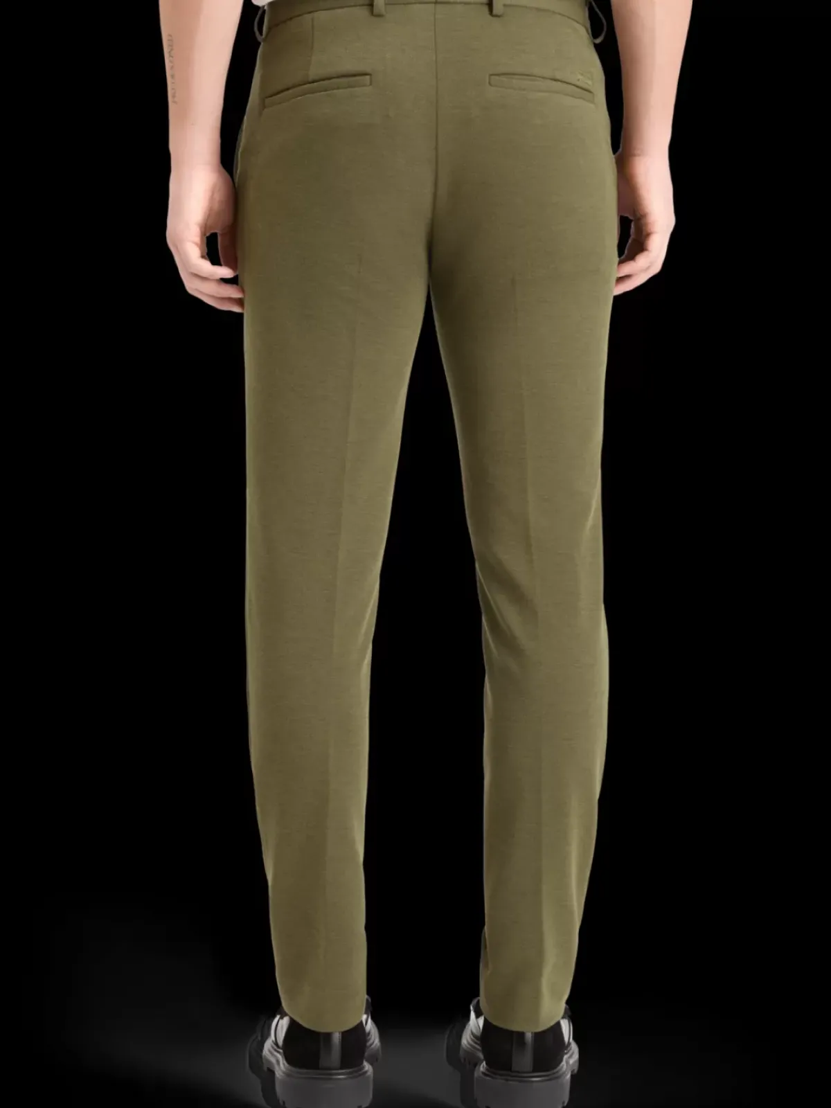 New Mott - knitted slim fit chino Pants