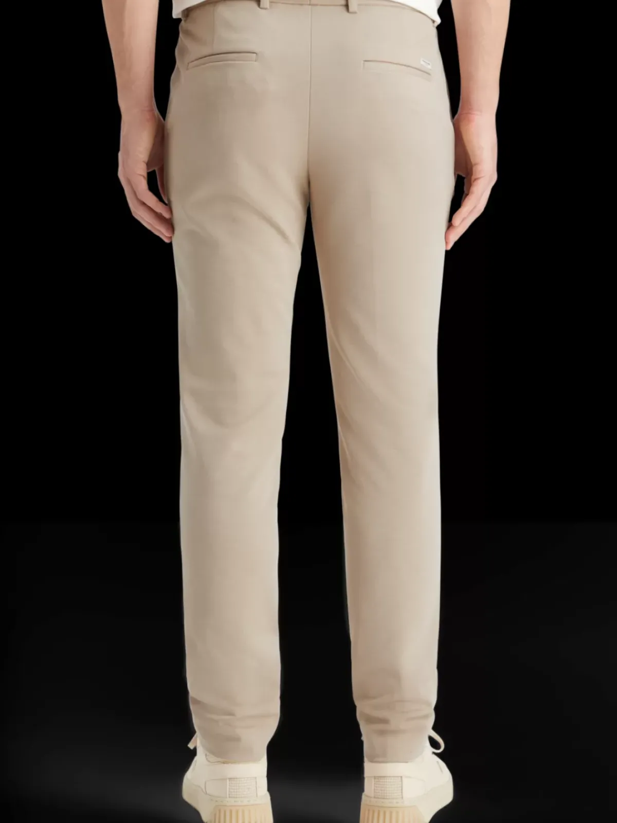 Outlet Mott- jersey slim fit chino Pants