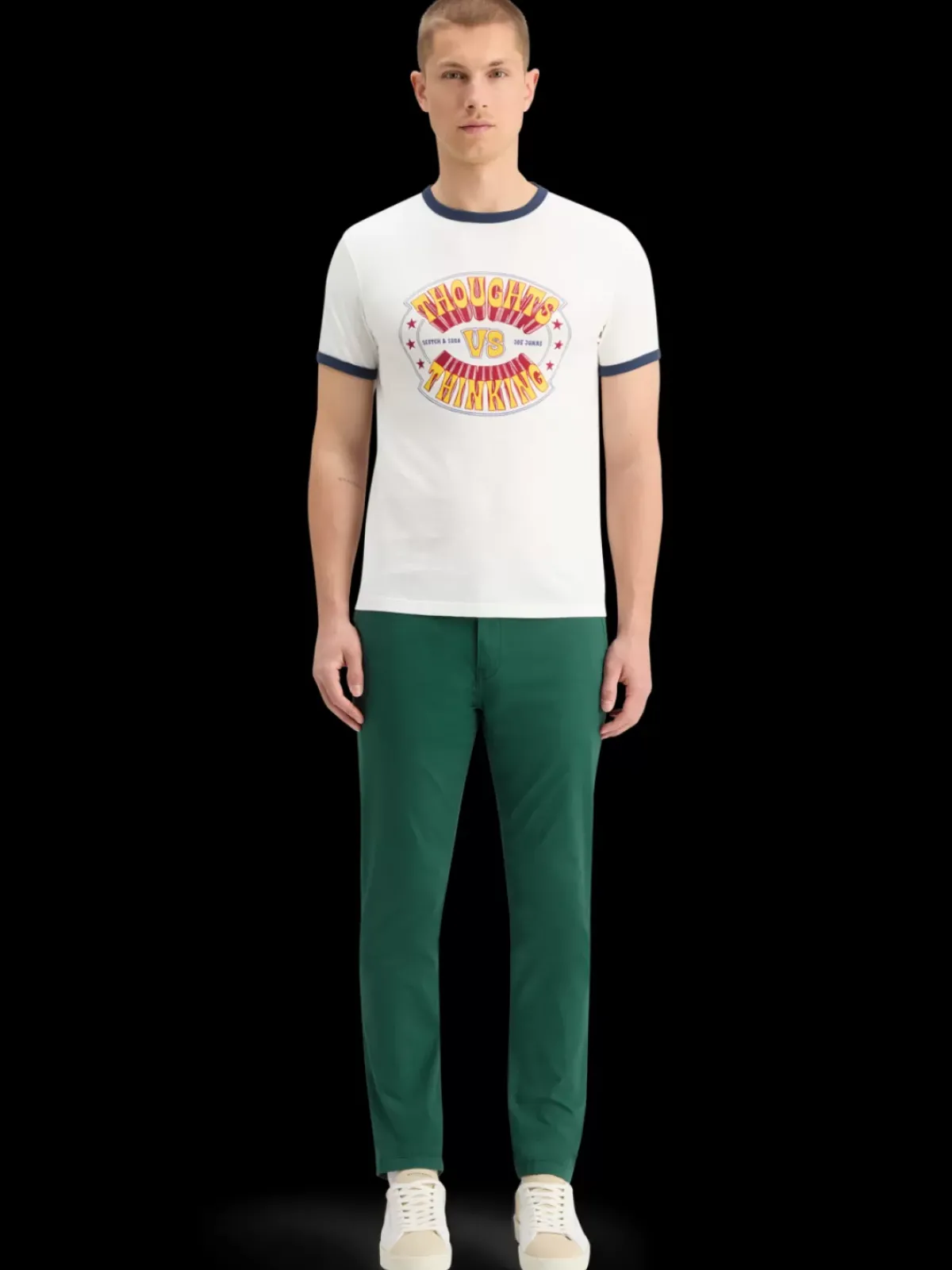 Discount MOTT- STRETCH COTTON TWILL CHINO Pants