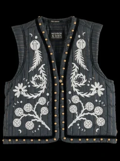 Outlet MYSTIC EMBROIDERY GILET Kids Blazers & Gilets