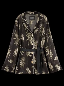 New MYSTIC SKY LUREX PYJAMA BLAZER Women Blazers
