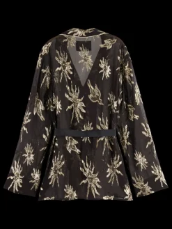 New MYSTIC SKY LUREX PYJAMA BLAZER Women Blazers