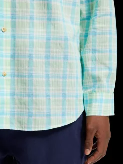 Sale Neon check shirt Shirts