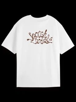 Best Oversized fit t-shirt with front and back artwork Women Tops & T-shirts