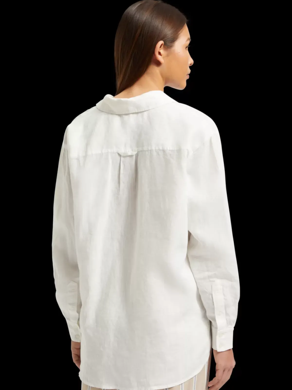 Clearance OVERSIZED LINEN FIT SHIRT Women Tops & T-shirts