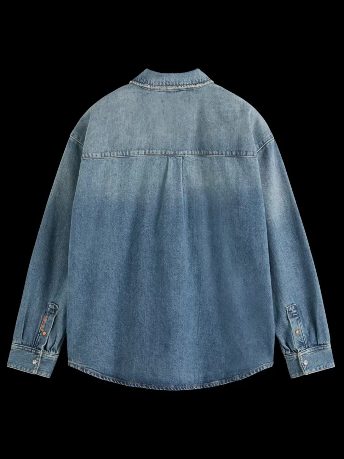 Clearance Oversized washed denim shirt - frisco nights Shirts