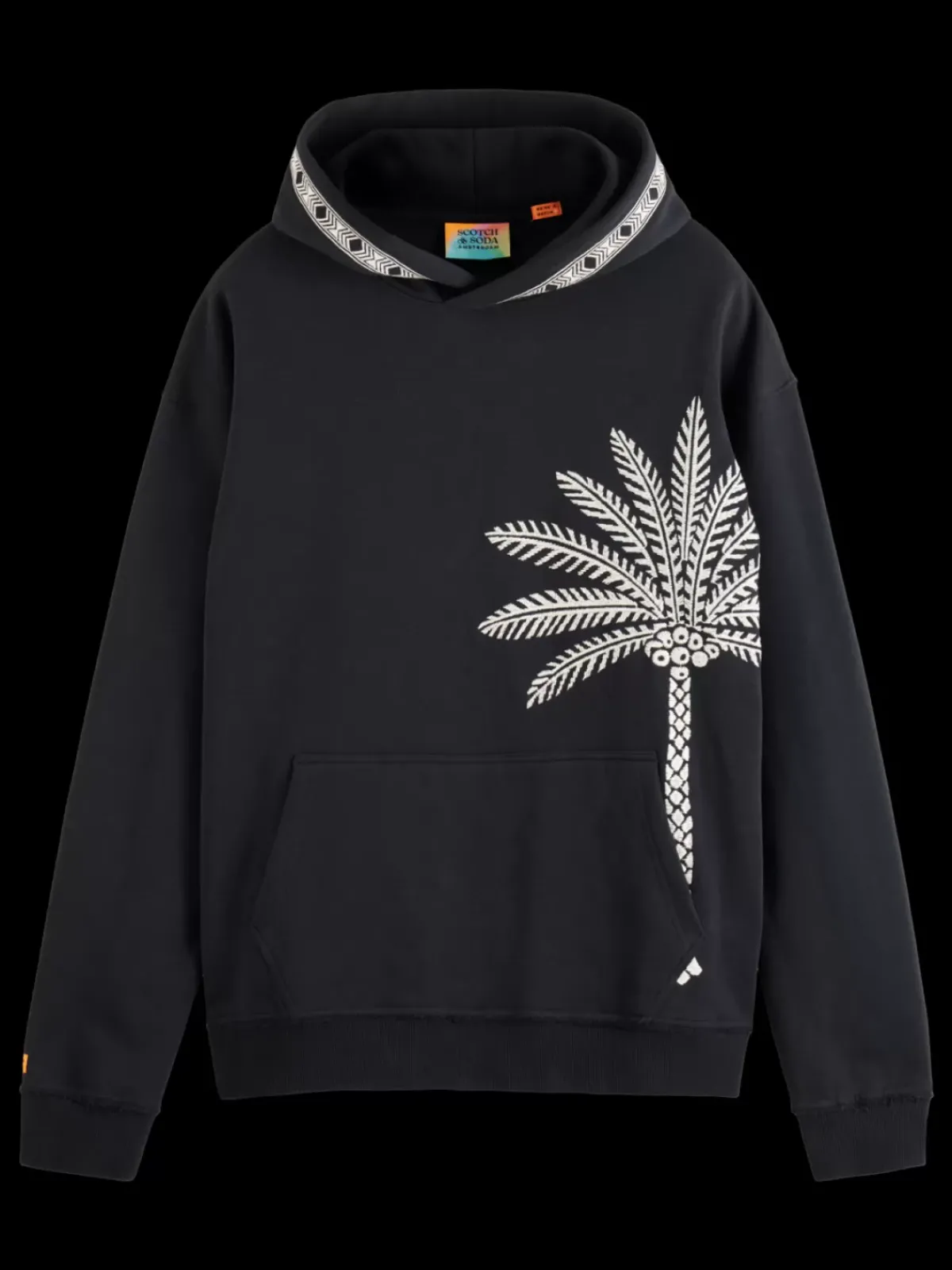Fashion Palm tree embroidery hoodie Sweatshirts & Hoodies