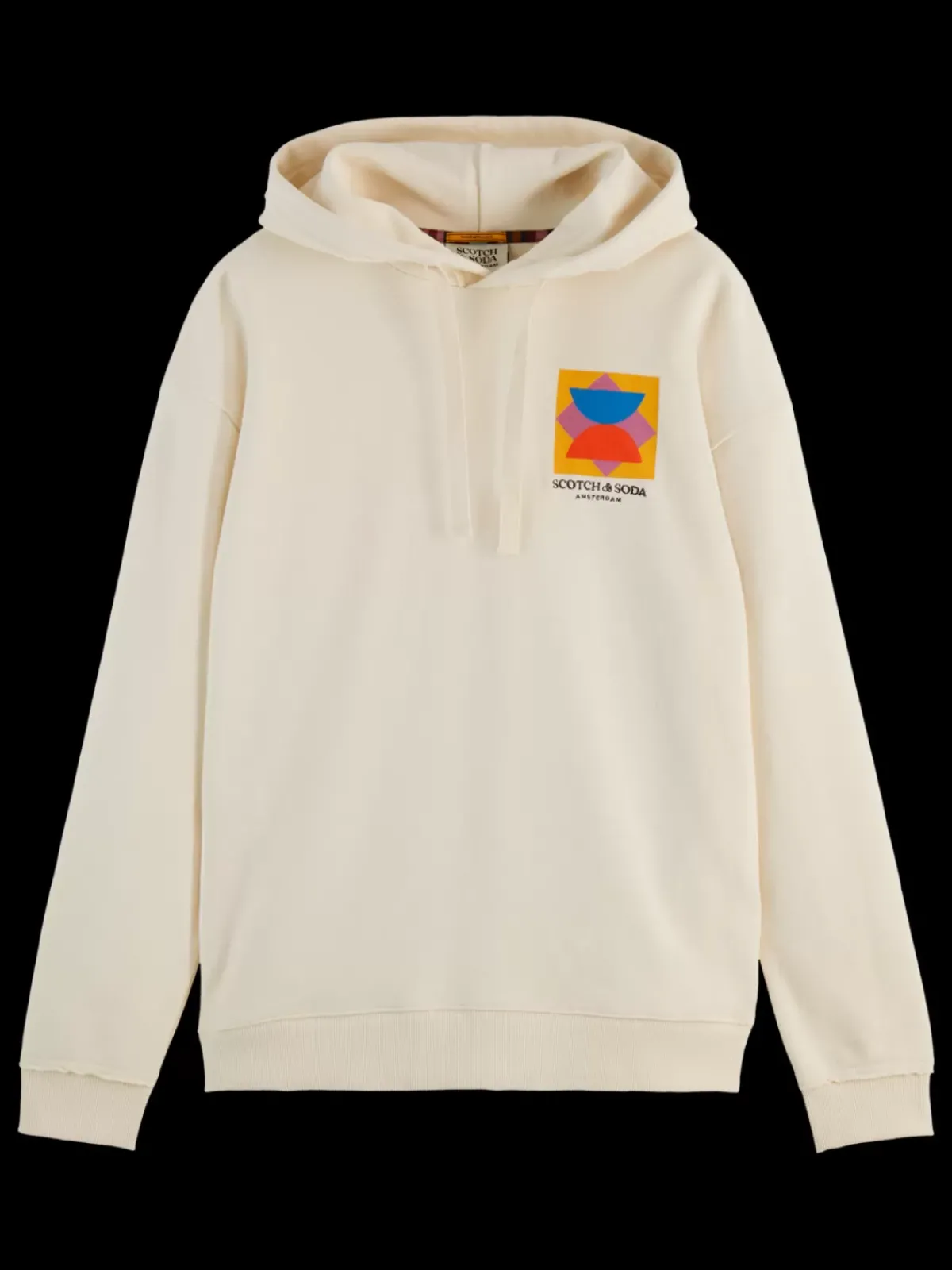 Discount PATCHWORK APPLIQUE ARTWORK HOODIE Sweatshirts & Hoodies