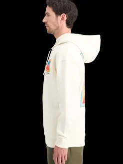 Discount PATCHWORK APPLIQUE ARTWORK HOODIE Sweatshirts & Hoodies