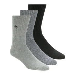 Online 3PK MENS NON TERRY CREW Underwear & Socks