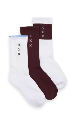 Sale 3PK WOMENS 1/2 TERRY CREW Women Socks