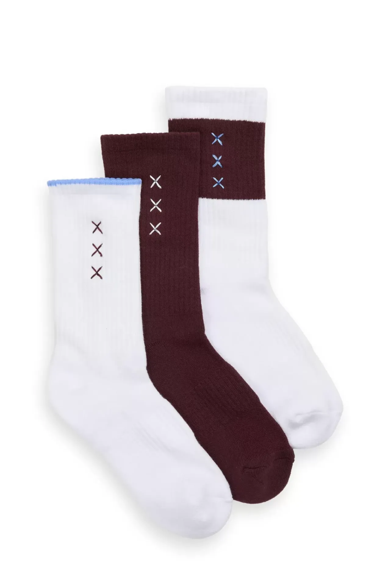 Sale 3PK WOMENS 1/2 TERRY CREW Women Socks