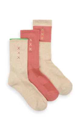 Sale 3PK WOMENS 1/2 TERRY CREW Women Socks