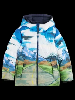 New PLACED PRINT PADDED JACKET Kids/BOY Jackets & Coats