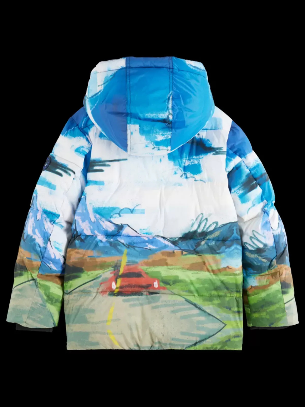 New PLACED PRINT PADDED JACKET Kids/BOY Jackets & Coats