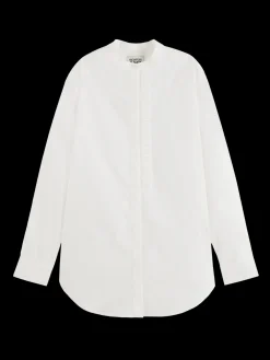 Outlet PLACKET RUFFLE SHIRT Women Blouses & Shirts