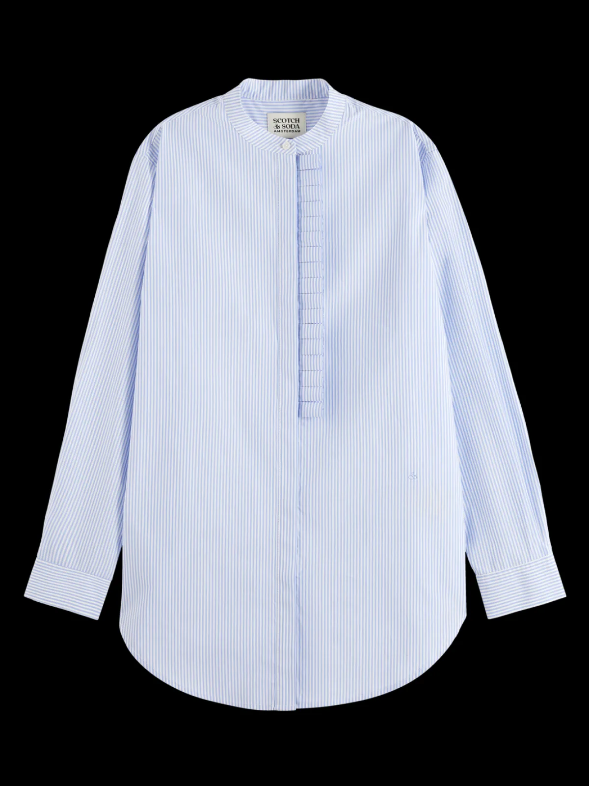 Outlet PLACKET RUFFLE SHIRT Women Blouses & Shirts