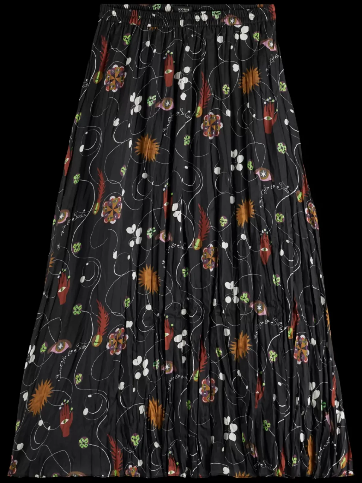 Best PLEATED CRINKLE SKIRT Women Skirts & Shorts