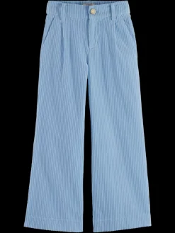 Discount PLEATED WIDE LEG CORDUROY PANTS Kids Pants