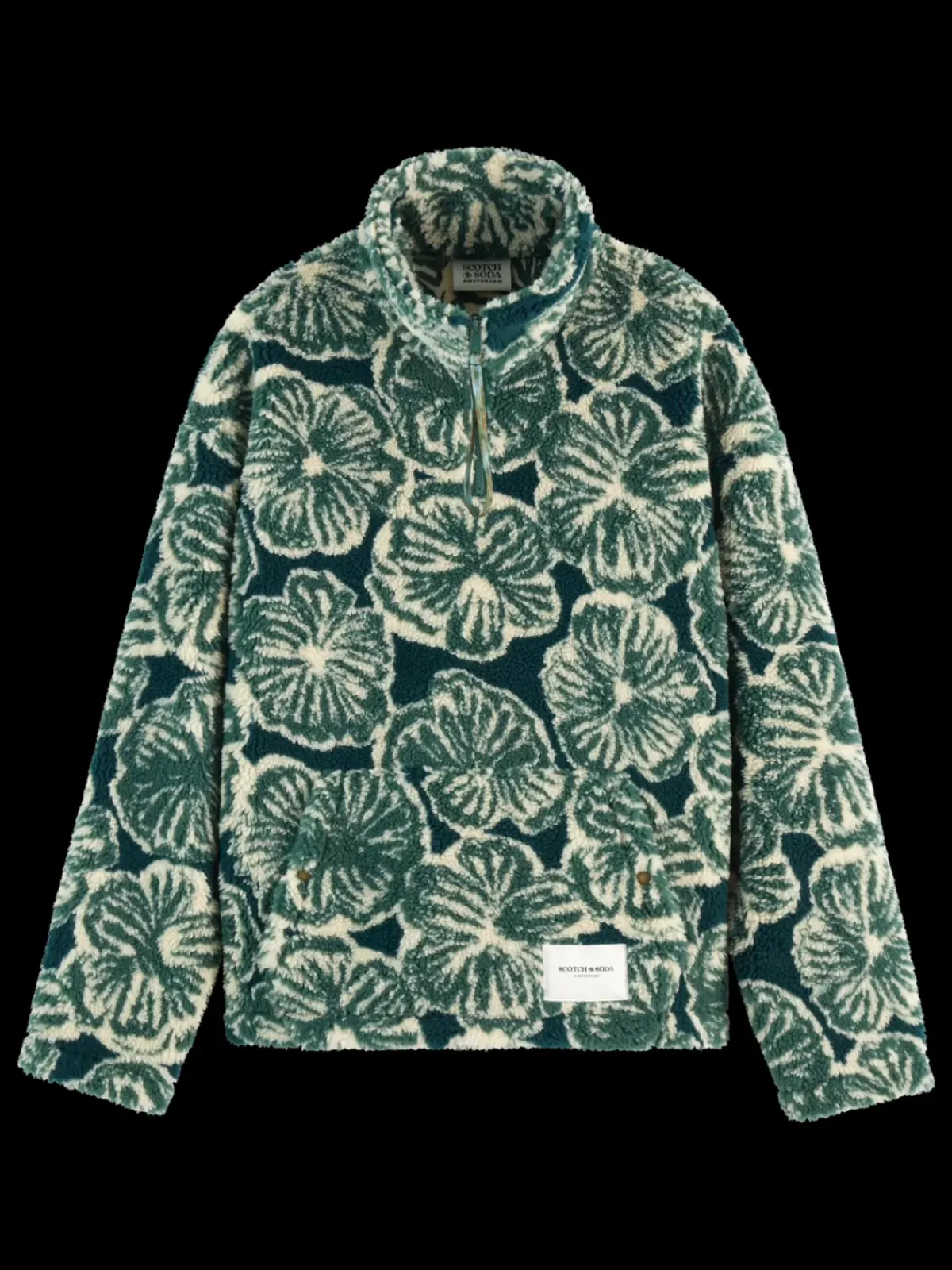 Outlet POLAR FLEECE ZIP SWEATSHIRT Sweatshirts & Hoodies