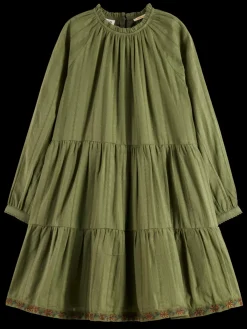 Clearance PRETTY COTTON EASY DRESS WITH LUREX DETAILS Kids Dresses & Jumpsuits