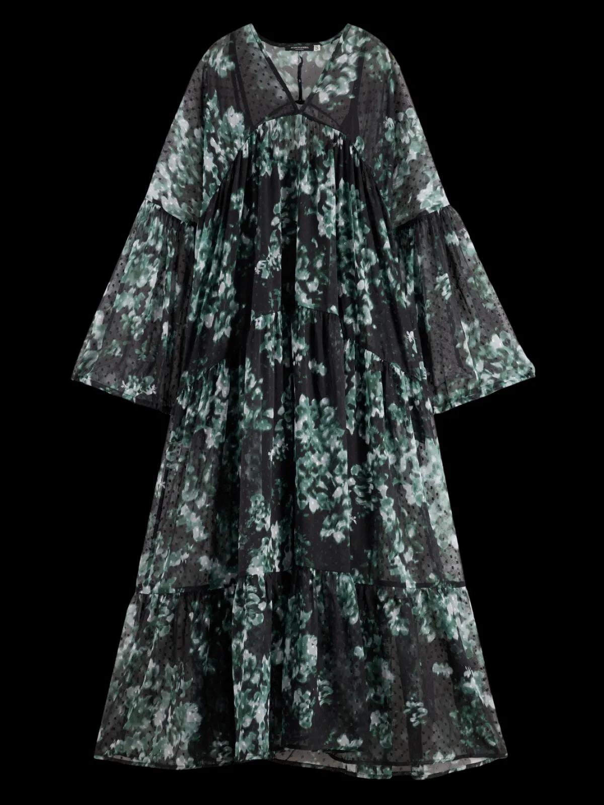 Outlet Printed Fil Coupe Maxi Dress Women Dresses & Jumpsuits