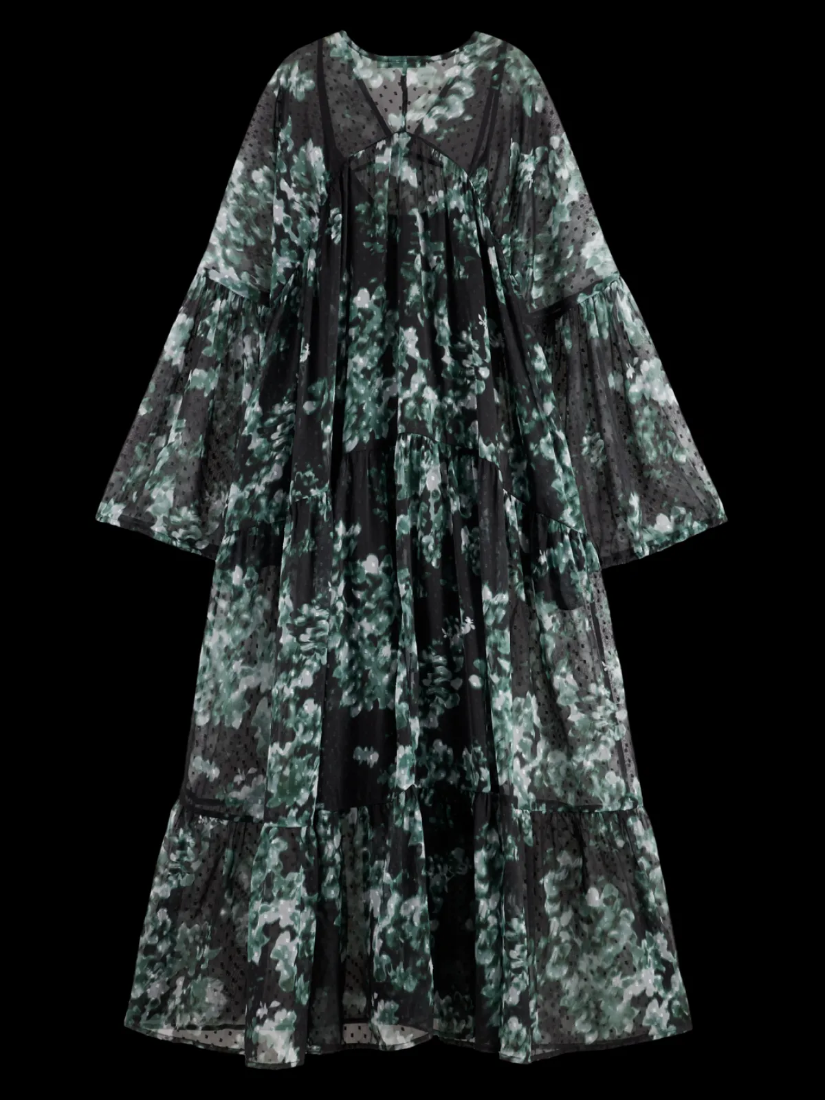 Outlet Printed Fil Coupe Maxi Dress Women Dresses & Jumpsuits
