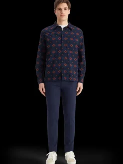 Clearance Printed seersucker shirt Shirts