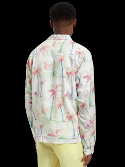 Best Printed tencel-hemp blouson Jackets & Coats