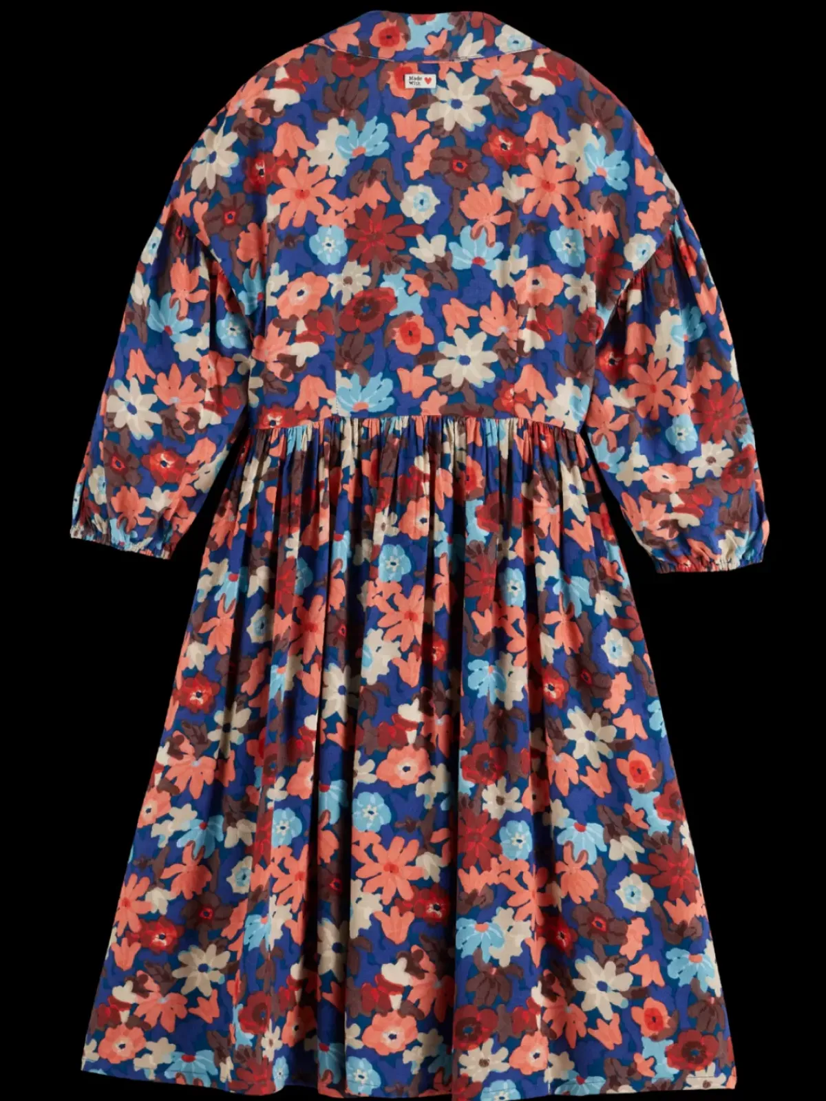 Online PRINTED VISCOSE MIDI DRESS Kids Dresses & Jumpsuits
