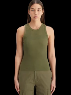 Online RACER RIB TANK Women Tops & T-shirts